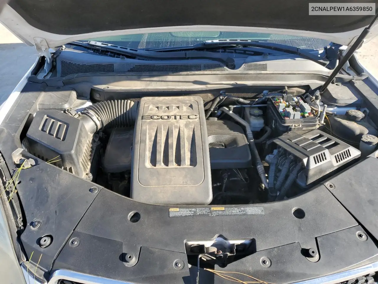 2CNALPEW1A6359850 2010 Chevrolet Equinox Lt