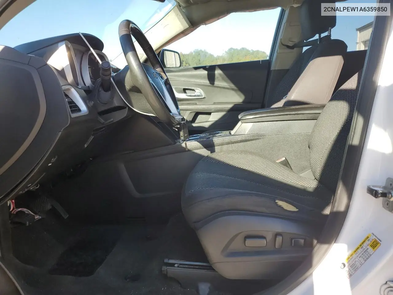 2CNALPEW1A6359850 2010 Chevrolet Equinox Lt