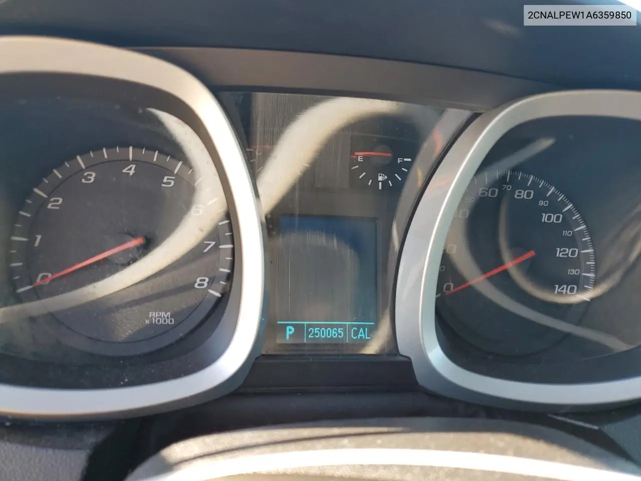 2CNALPEW1A6359850 2010 Chevrolet Equinox Lt