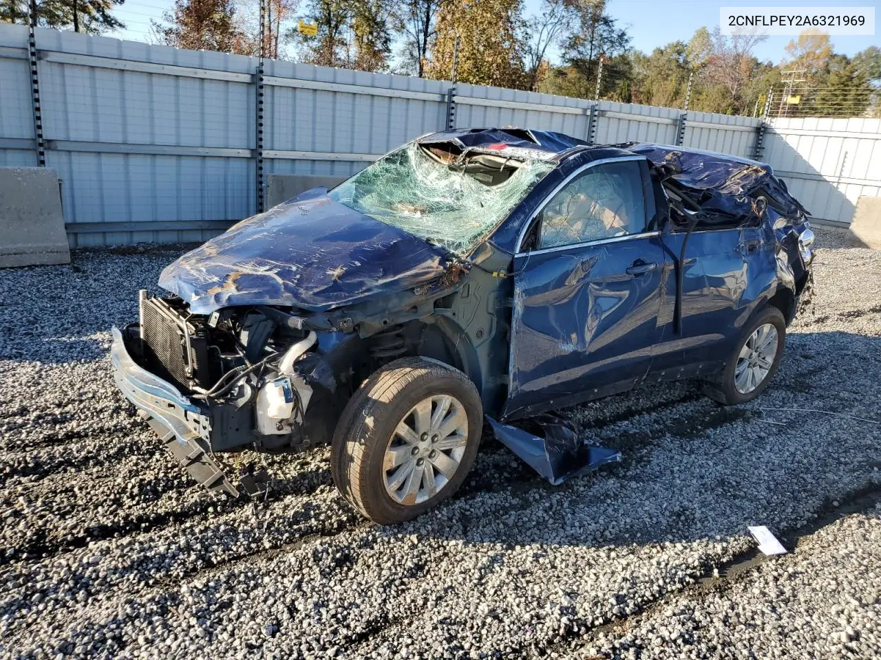 2CNFLPEY2A6321969 2010 Chevrolet Equinox Lt
