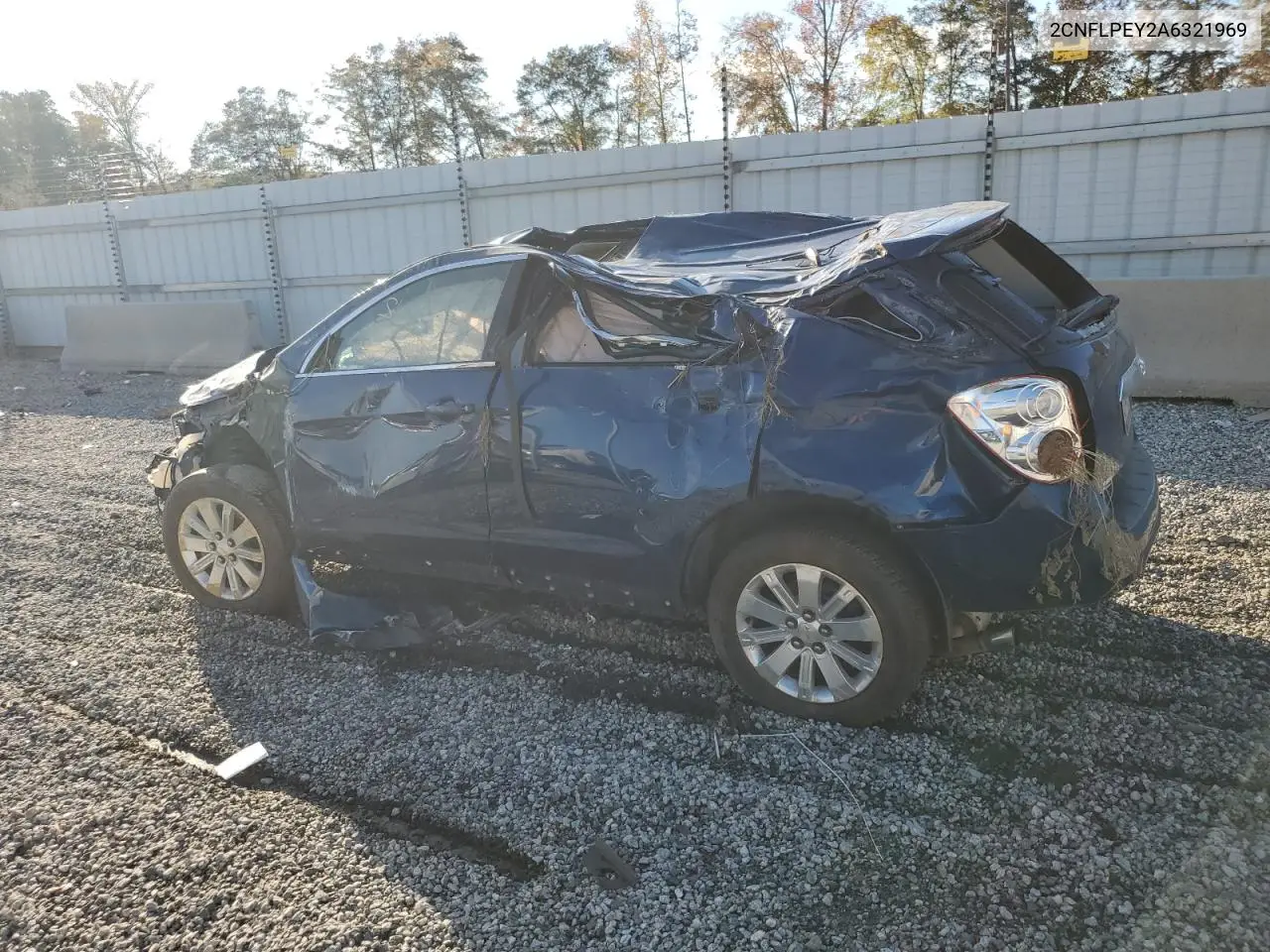 2CNFLPEY2A6321969 2010 Chevrolet Equinox Lt
