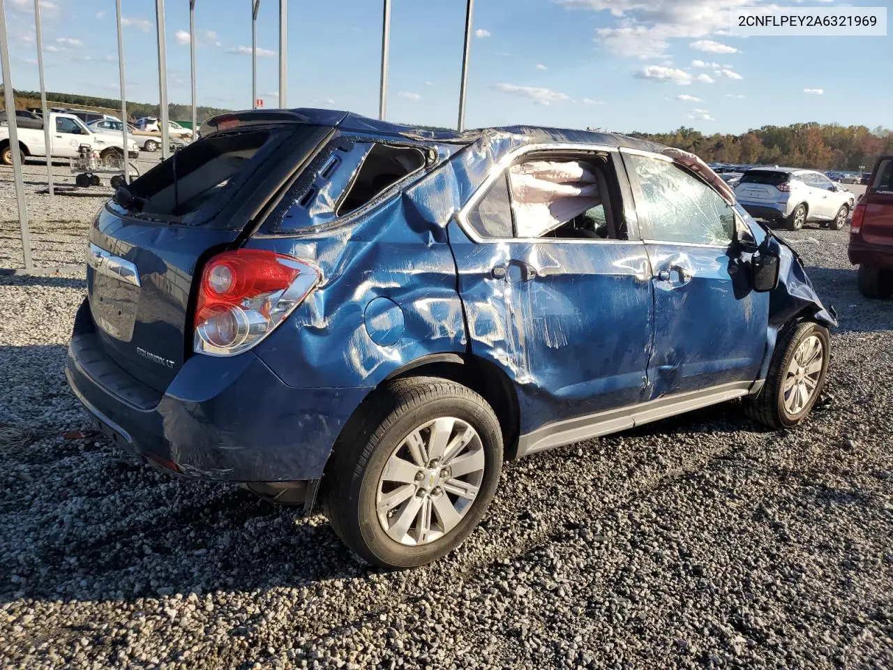 2CNFLPEY2A6321969 2010 Chevrolet Equinox Lt