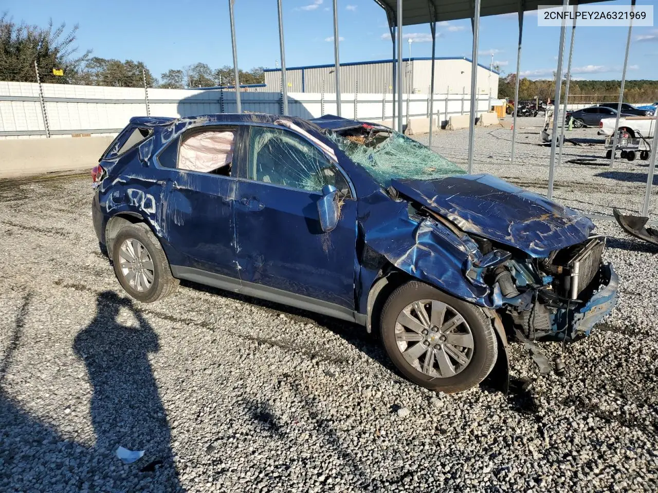 2CNFLPEY2A6321969 2010 Chevrolet Equinox Lt