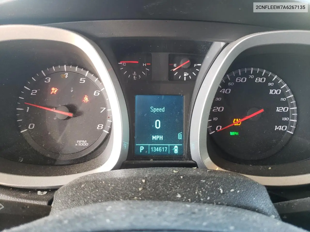 2CNFLEEW7A6267135 2010 Chevrolet Equinox Lt