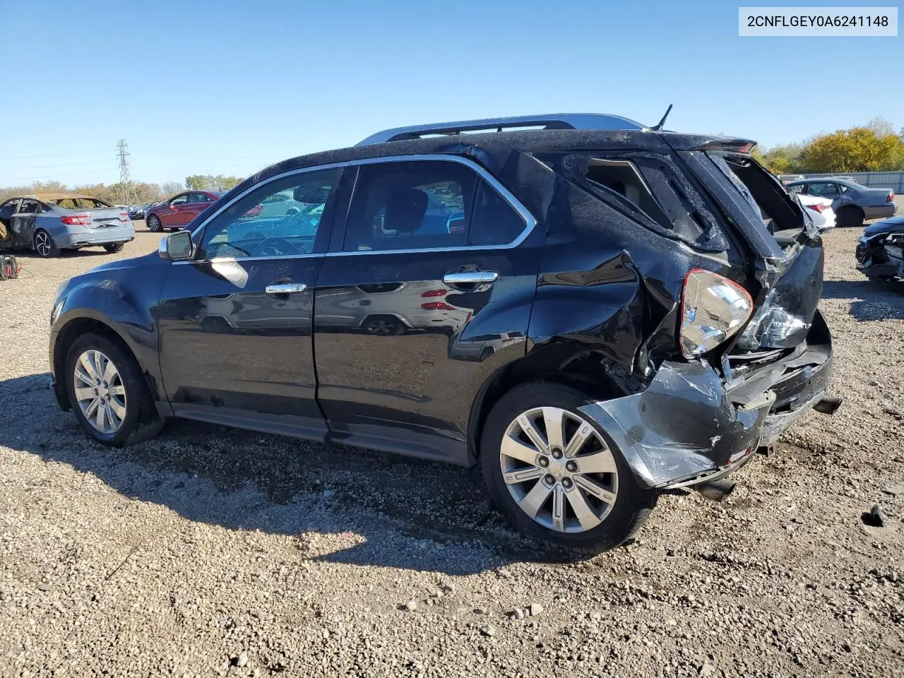 2CNFLGEY0A6241148 2010 Chevrolet Equinox Ltz