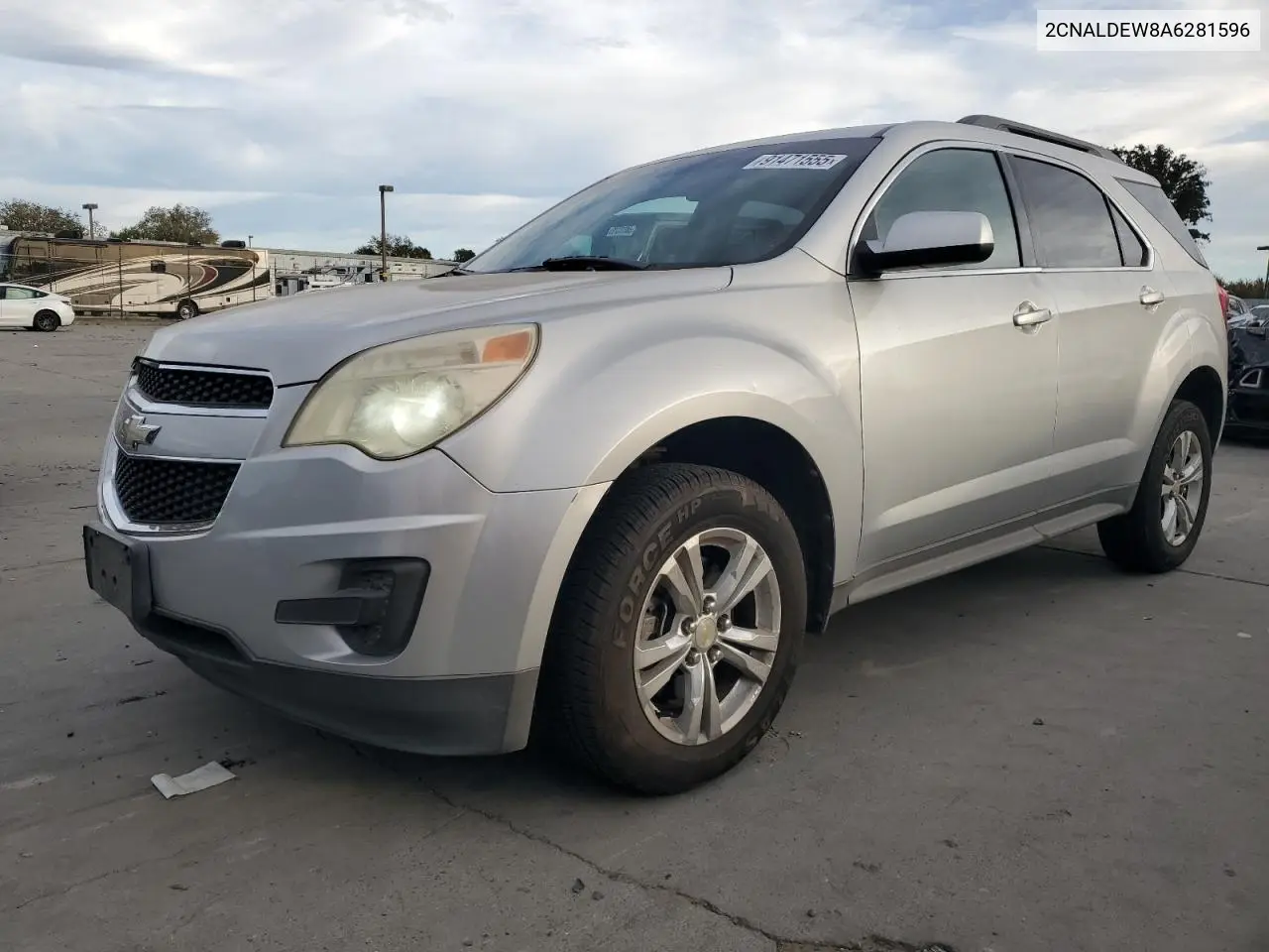 2CNALDEW8A6281596 2010 Chevrolet Equinox Lt