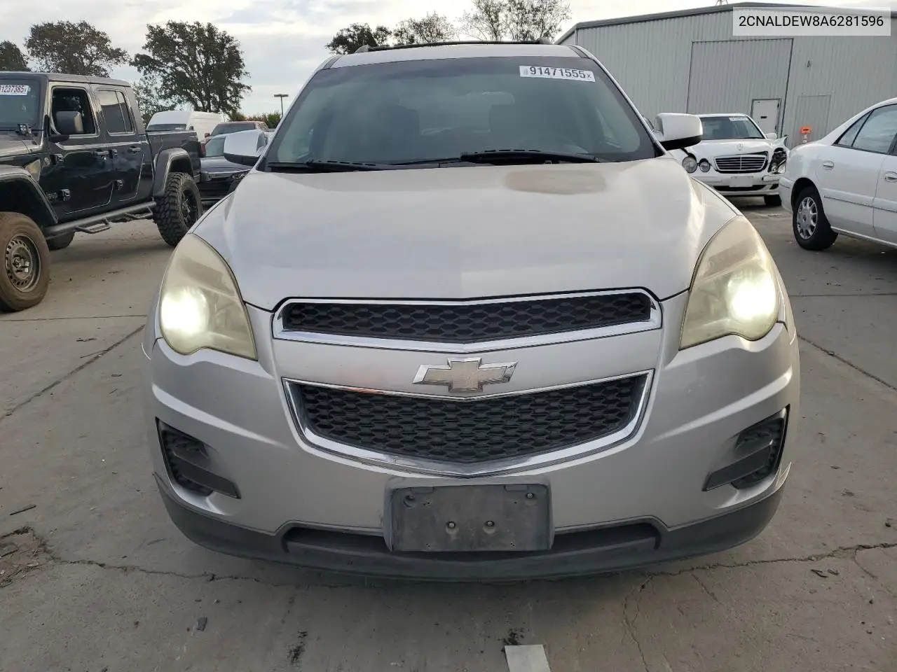 2CNALDEW8A6281596 2010 Chevrolet Equinox Lt