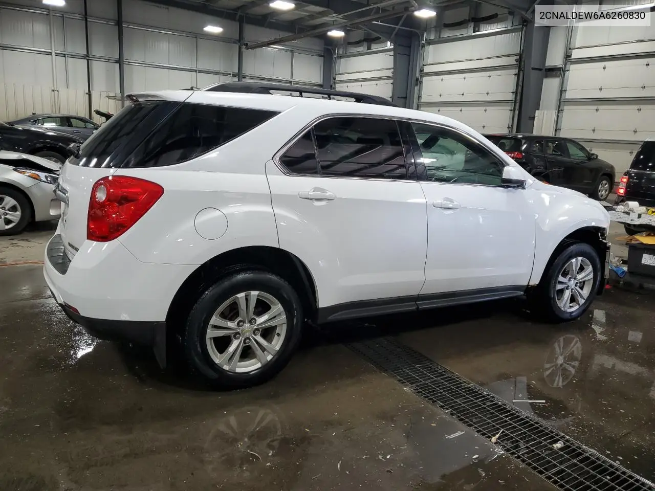 2CNALDEW6A6260830 2010 Chevrolet Equinox Lt