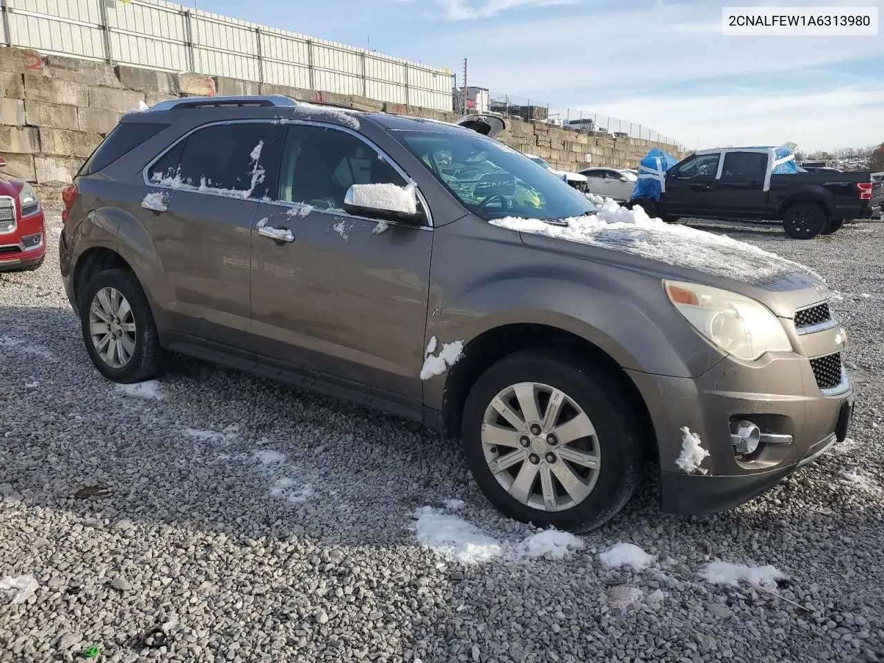 2CNALFEW1A6313980 2010 Chevrolet Equinox Ltz