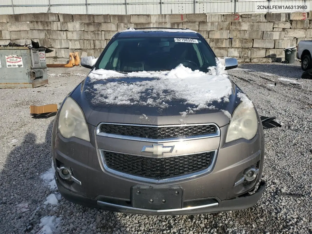 2CNALFEW1A6313980 2010 Chevrolet Equinox Ltz