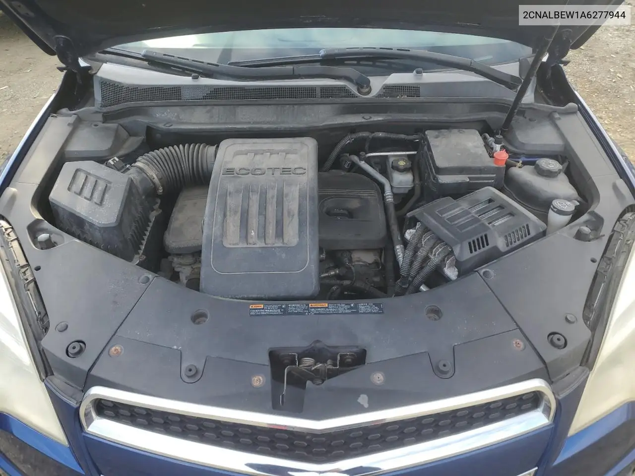 2CNALBEW1A6277944 2010 Chevrolet Equinox Ls