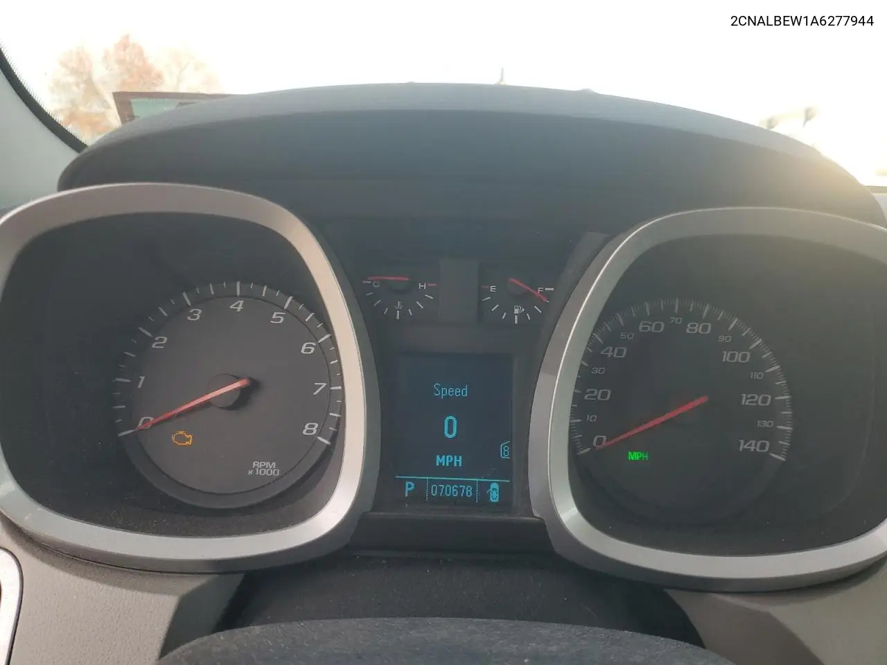2CNALBEW1A6277944 2010 Chevrolet Equinox Ls