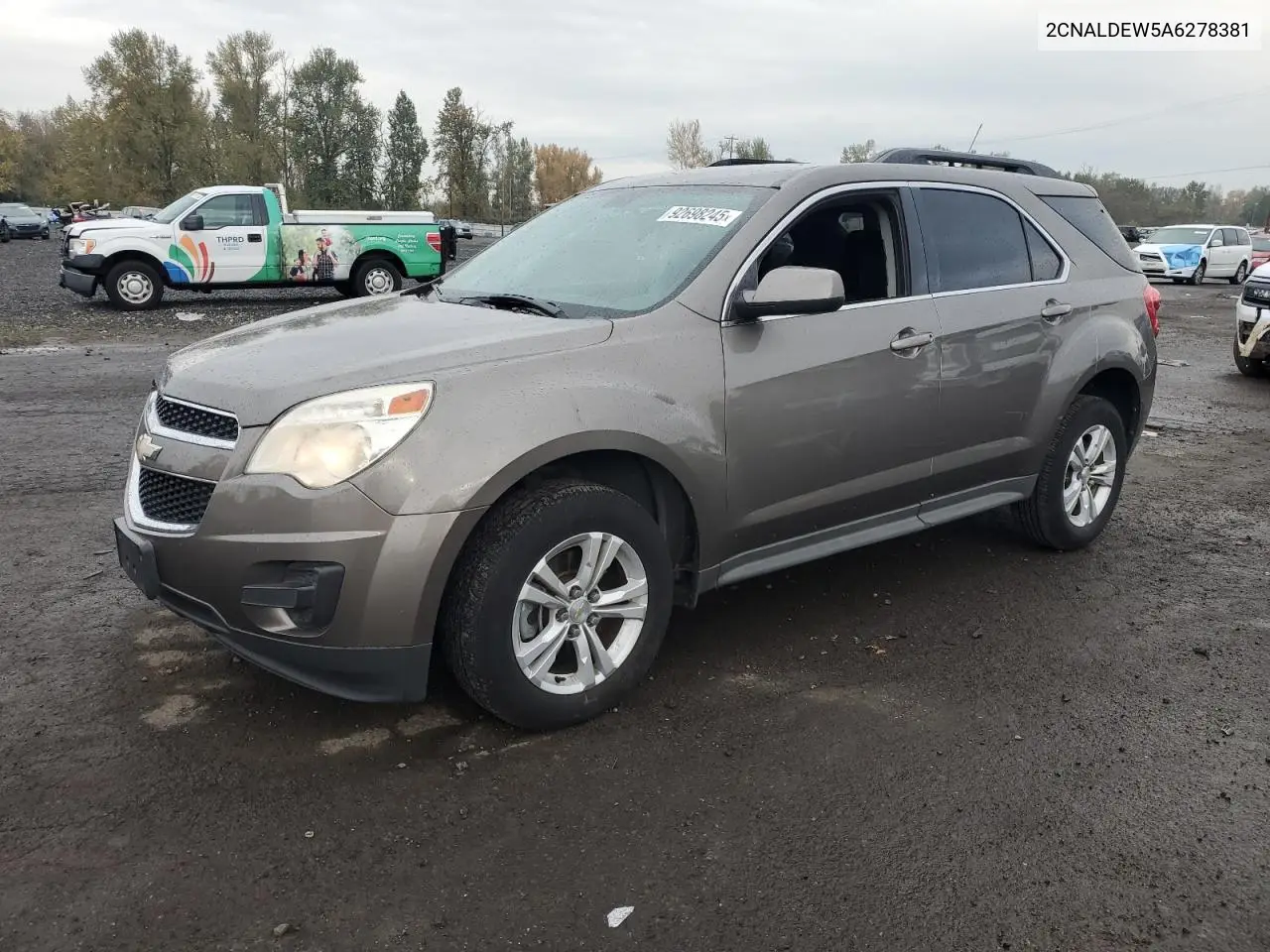 2CNALDEW5A6278381 2010 Chevrolet Equinox Lt