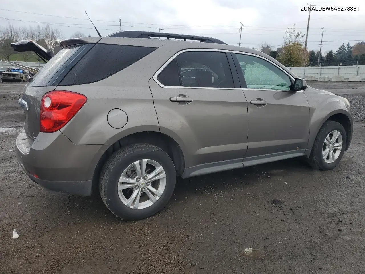 2CNALDEW5A6278381 2010 Chevrolet Equinox Lt