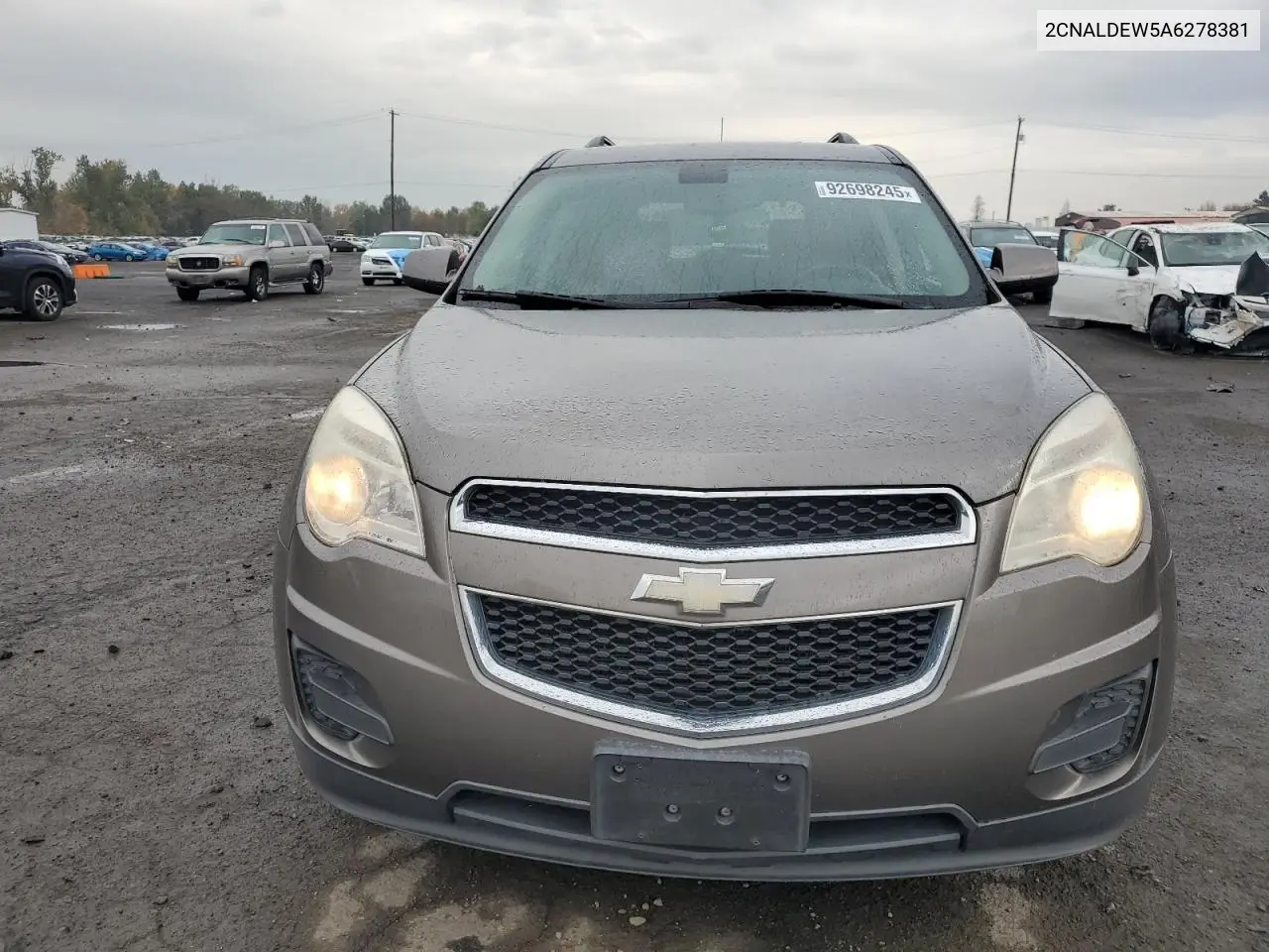 2CNALDEW5A6278381 2010 Chevrolet Equinox Lt