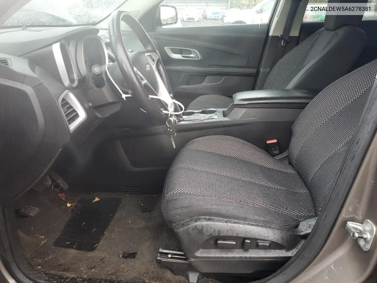 2CNALDEW5A6278381 2010 Chevrolet Equinox Lt