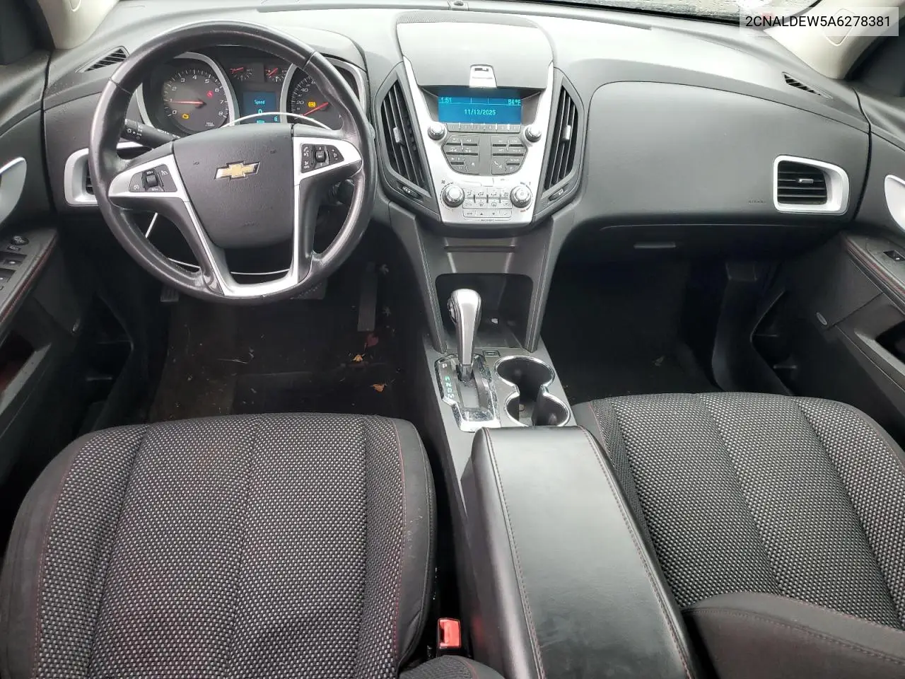 2CNALDEW5A6278381 2010 Chevrolet Equinox Lt