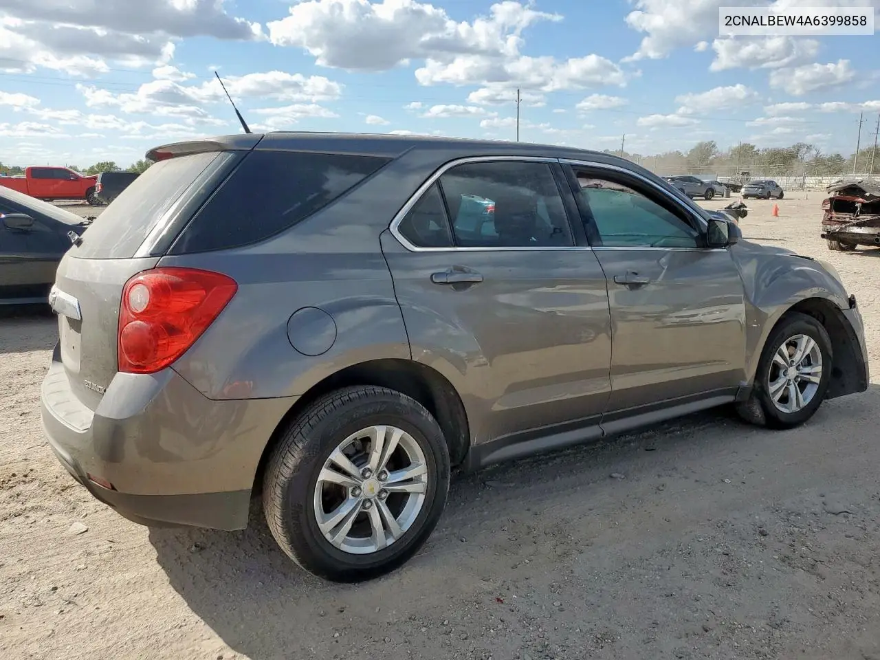 2CNALBEW4A6399858 2010 Chevrolet Equinox Ls