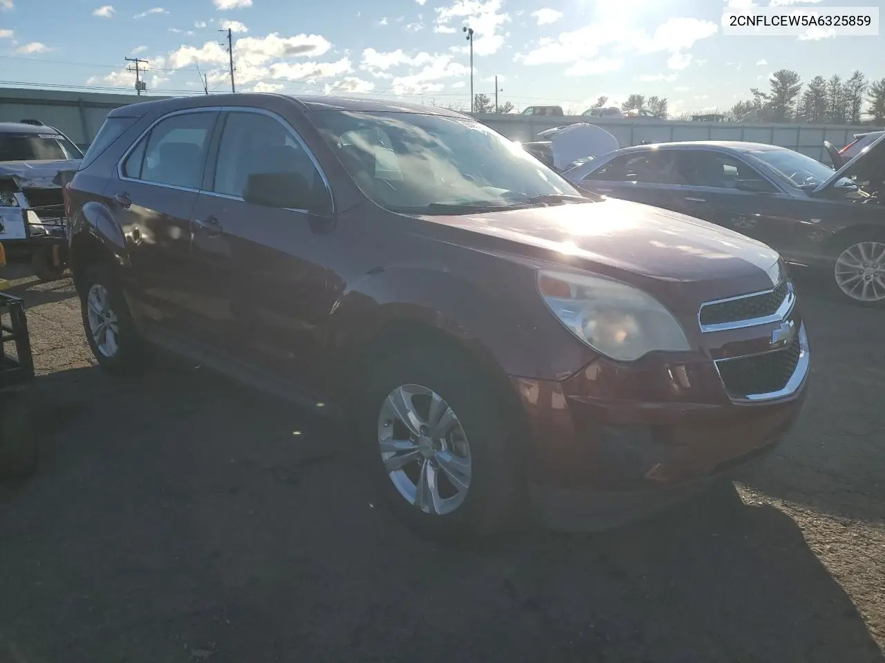 2CNFLCEW5A6325859 2010 Chevrolet Equinox Ls