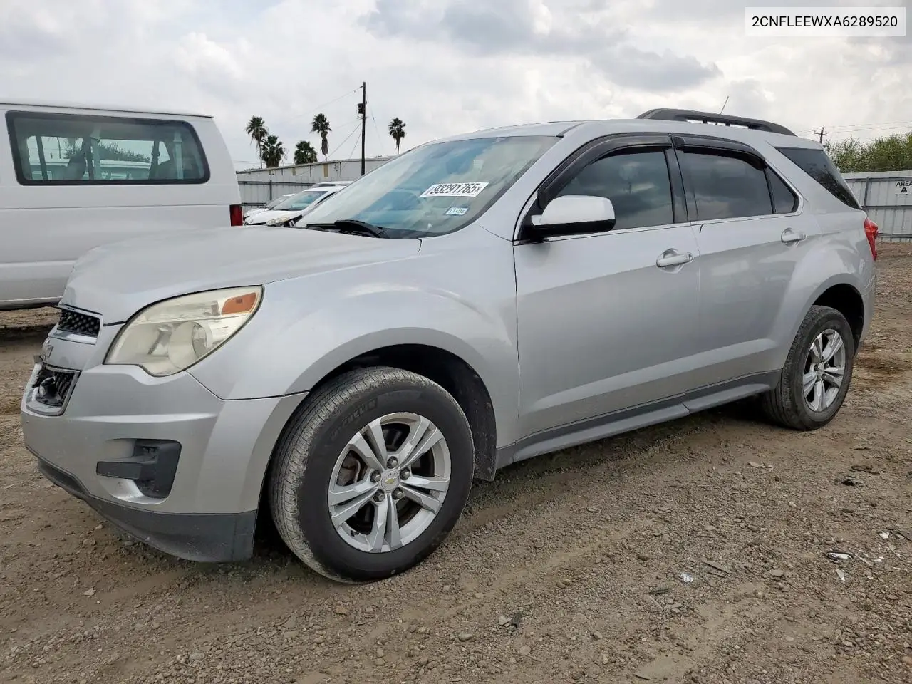 2CNFLEEWXA6289520 2010 Chevrolet Equinox Lt