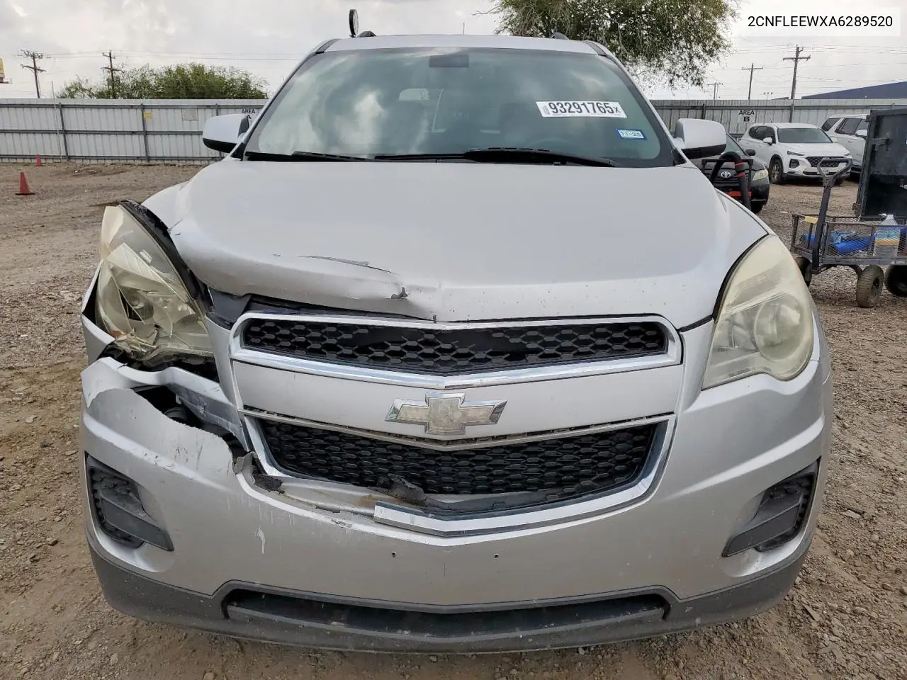 2CNFLEEWXA6289520 2010 Chevrolet Equinox Lt
