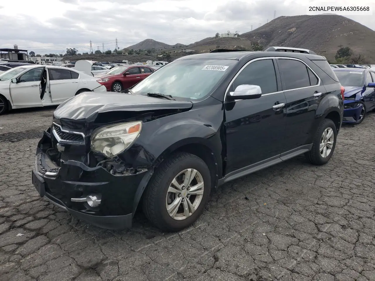 2CNALPEW6A6305668 2010 Chevrolet Equinox Lt