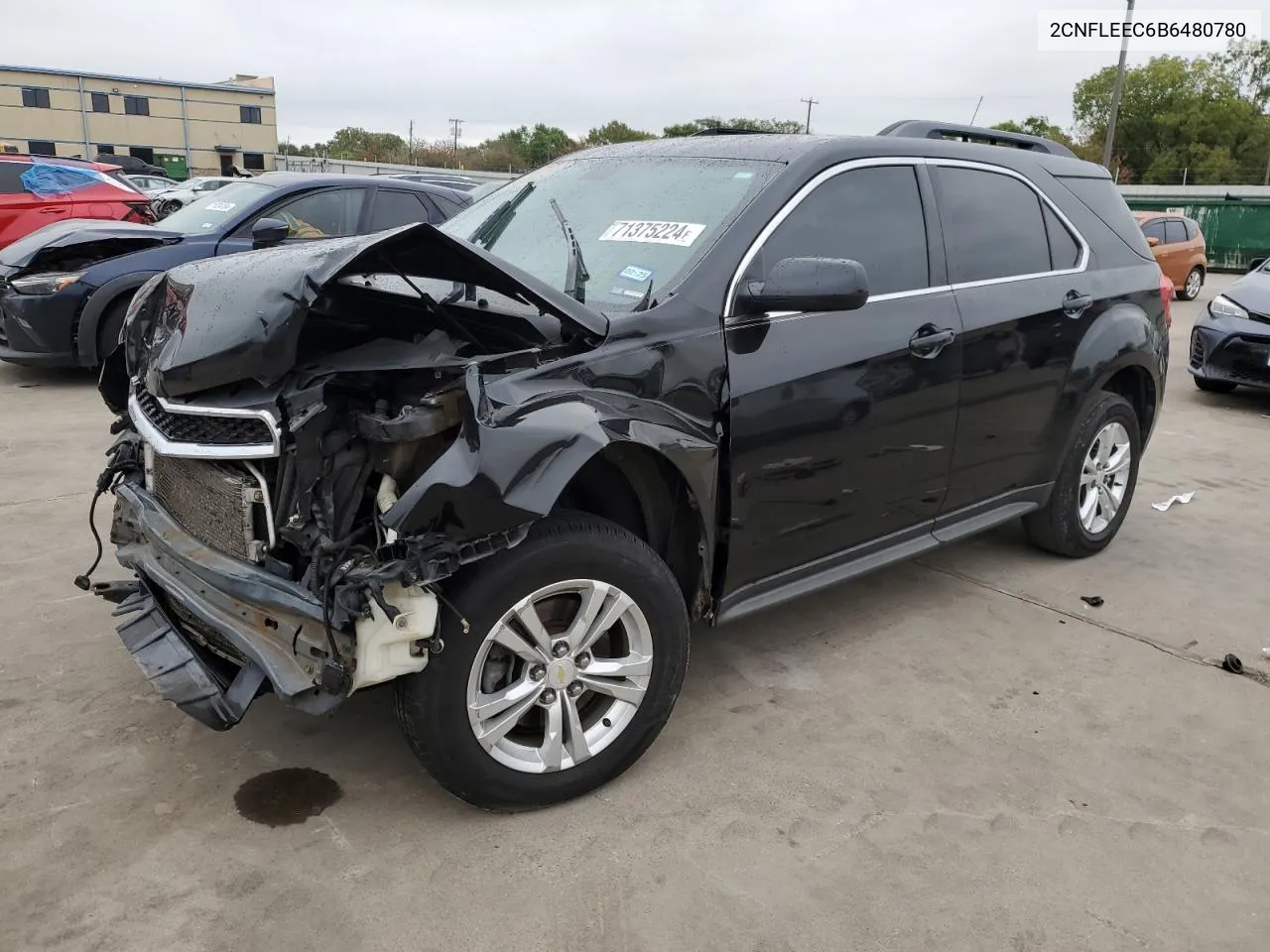 2011 Chevrolet Equinox Lt VIN: 2CNFLEEC6B6480780 Lot: 71375224