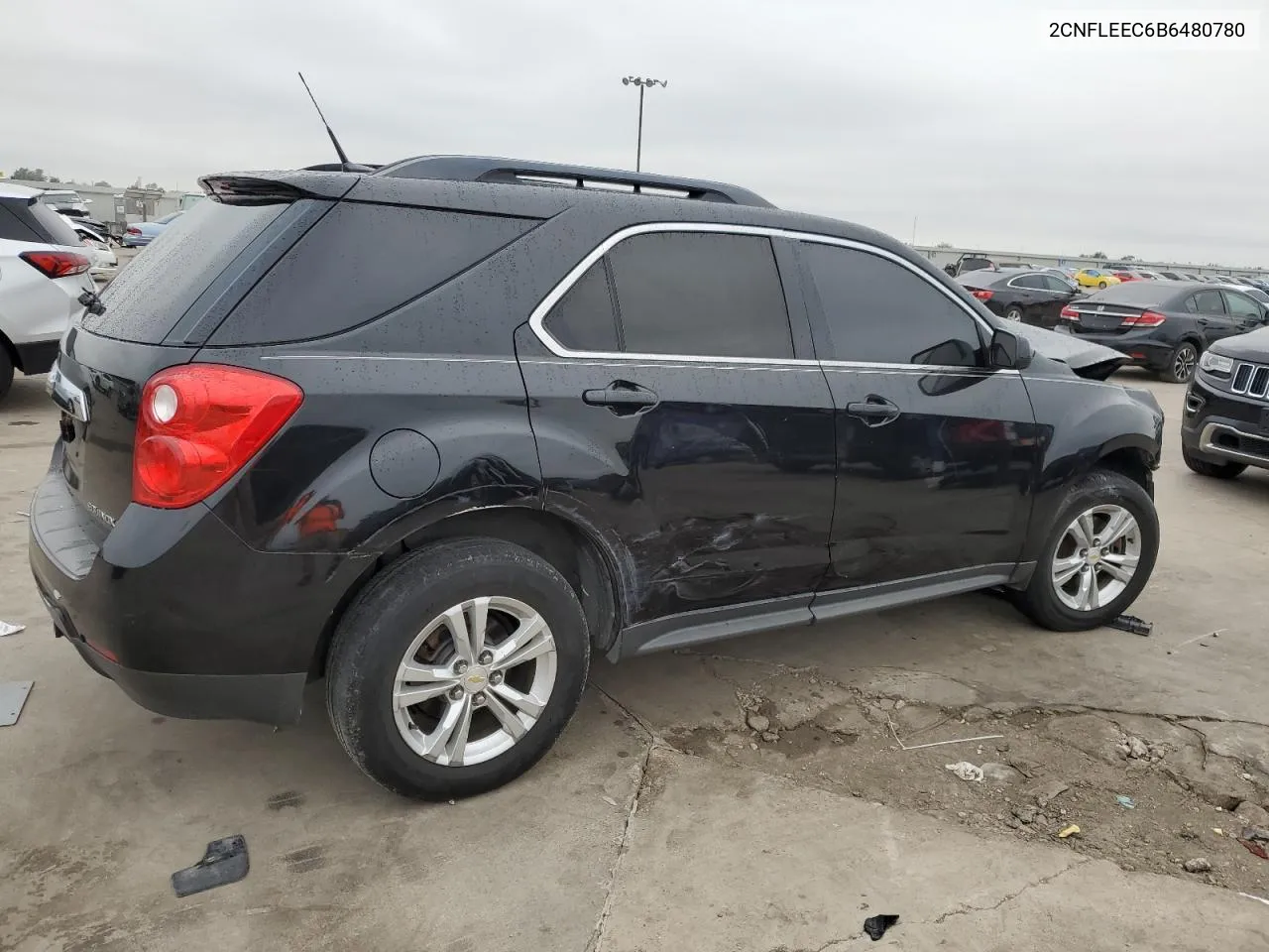 2011 Chevrolet Equinox Lt VIN: 2CNFLEEC6B6480780 Lot: 71375224