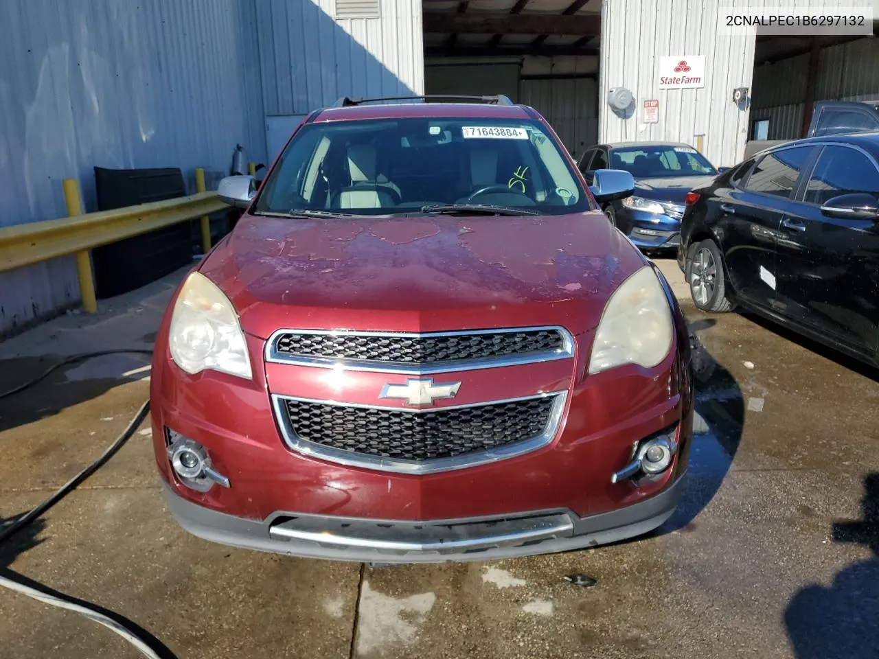 2011 Chevrolet Equinox Lt VIN: 2CNALPEC1B6297132 Lot: 71643884