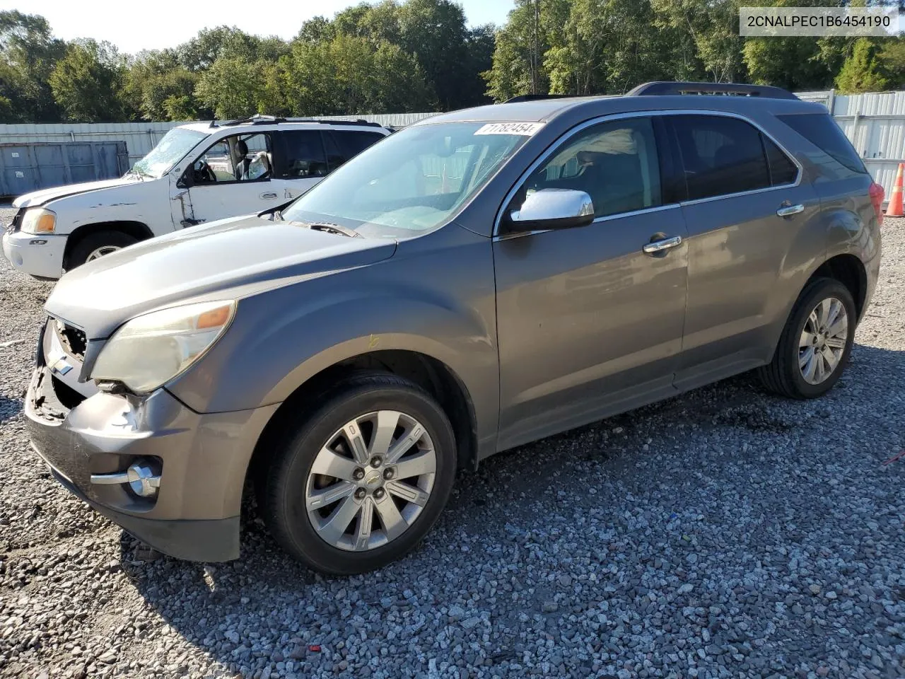 2CNALPEC1B6454190 2011 Chevrolet Equinox Lt