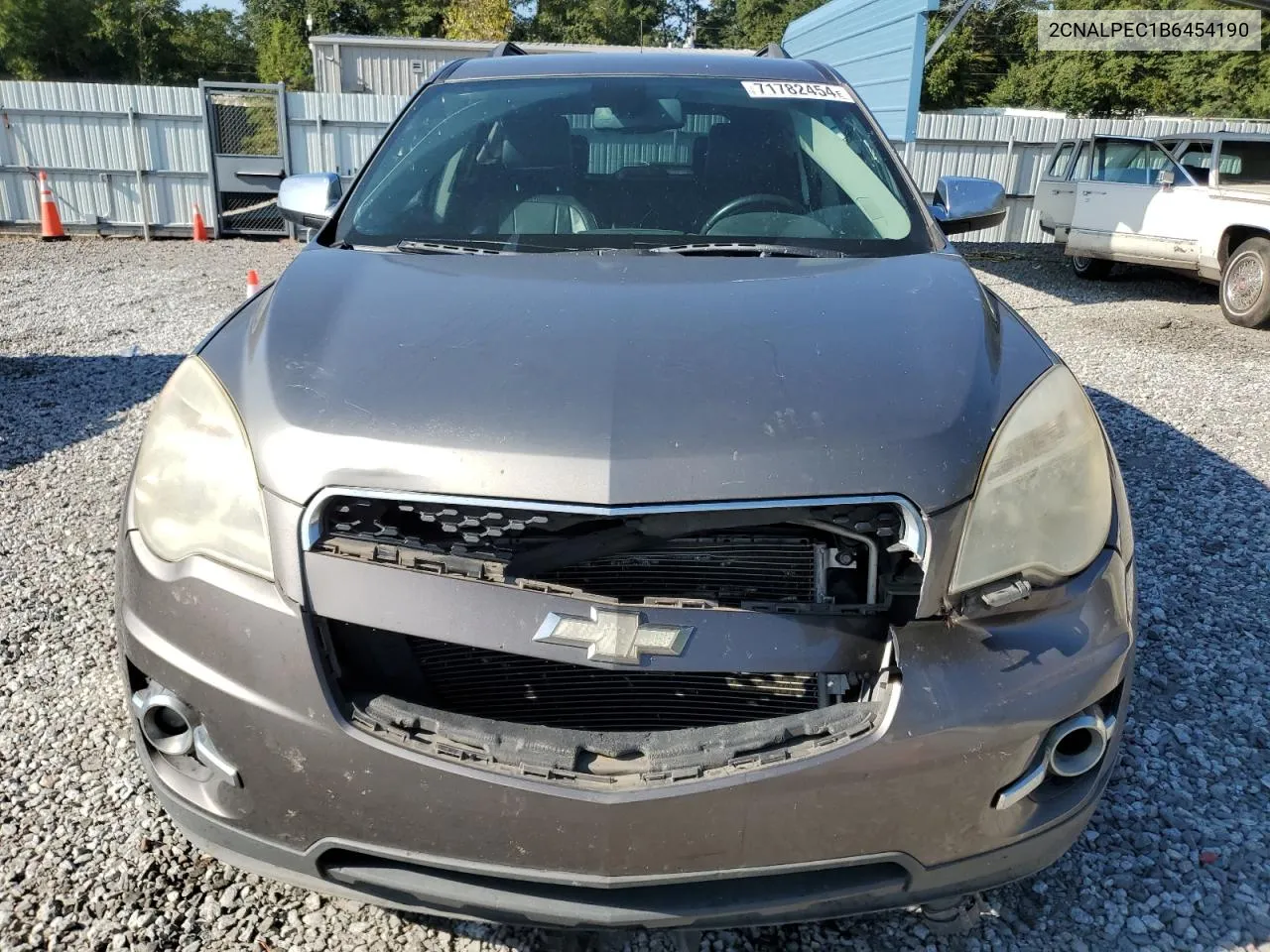 2011 Chevrolet Equinox Lt VIN: 2CNALPEC1B6454190 Lot: 71782454