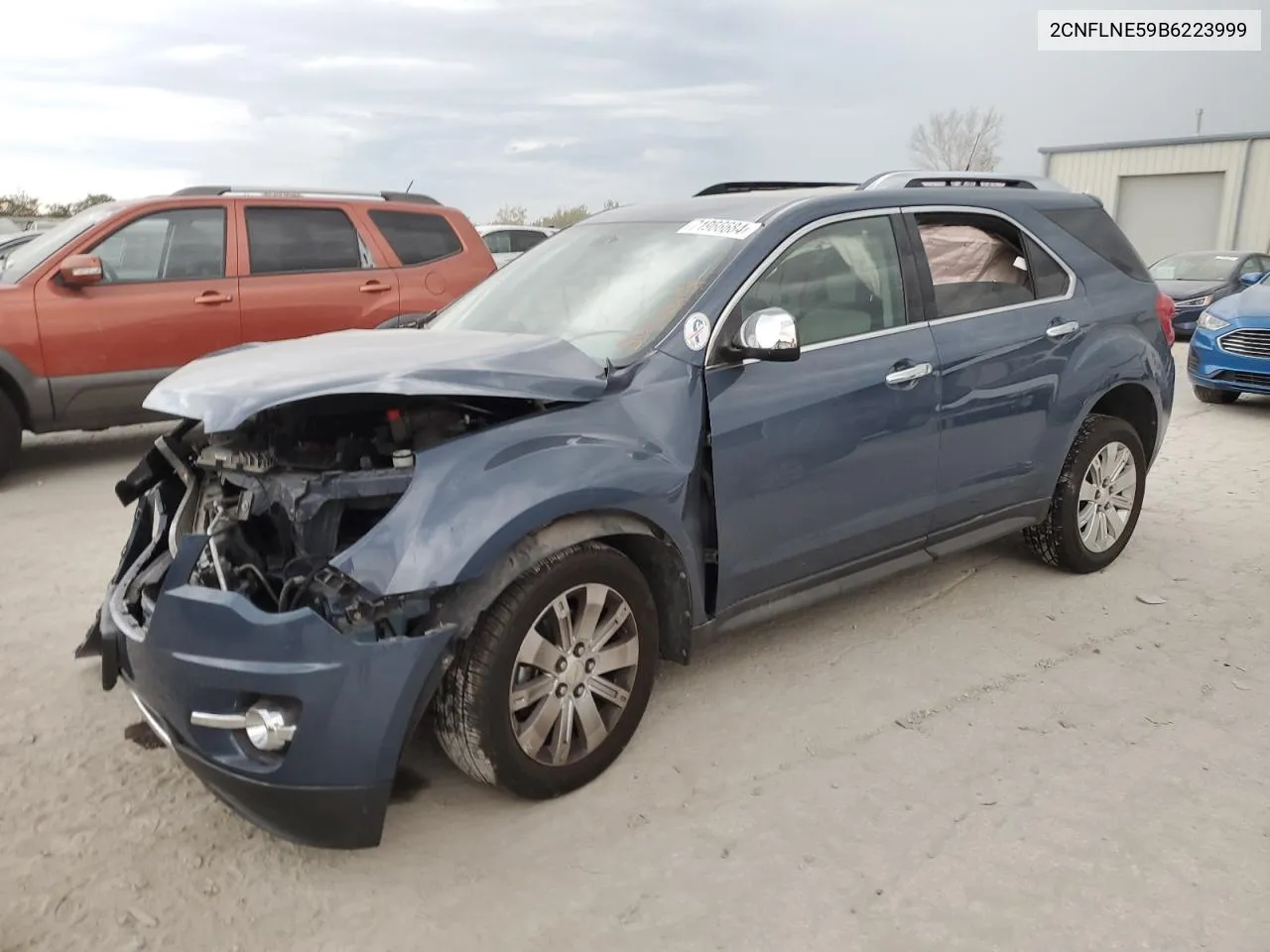 2CNFLNE59B6223999 2011 Chevrolet Equinox Lt