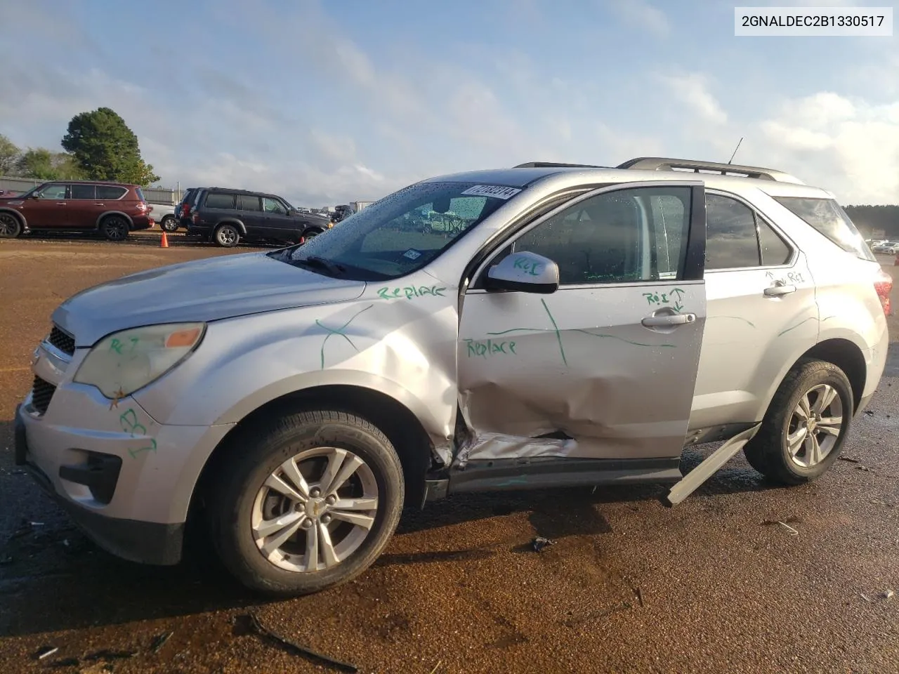 2GNALDEC2B1330517 2011 Chevrolet Equinox Lt