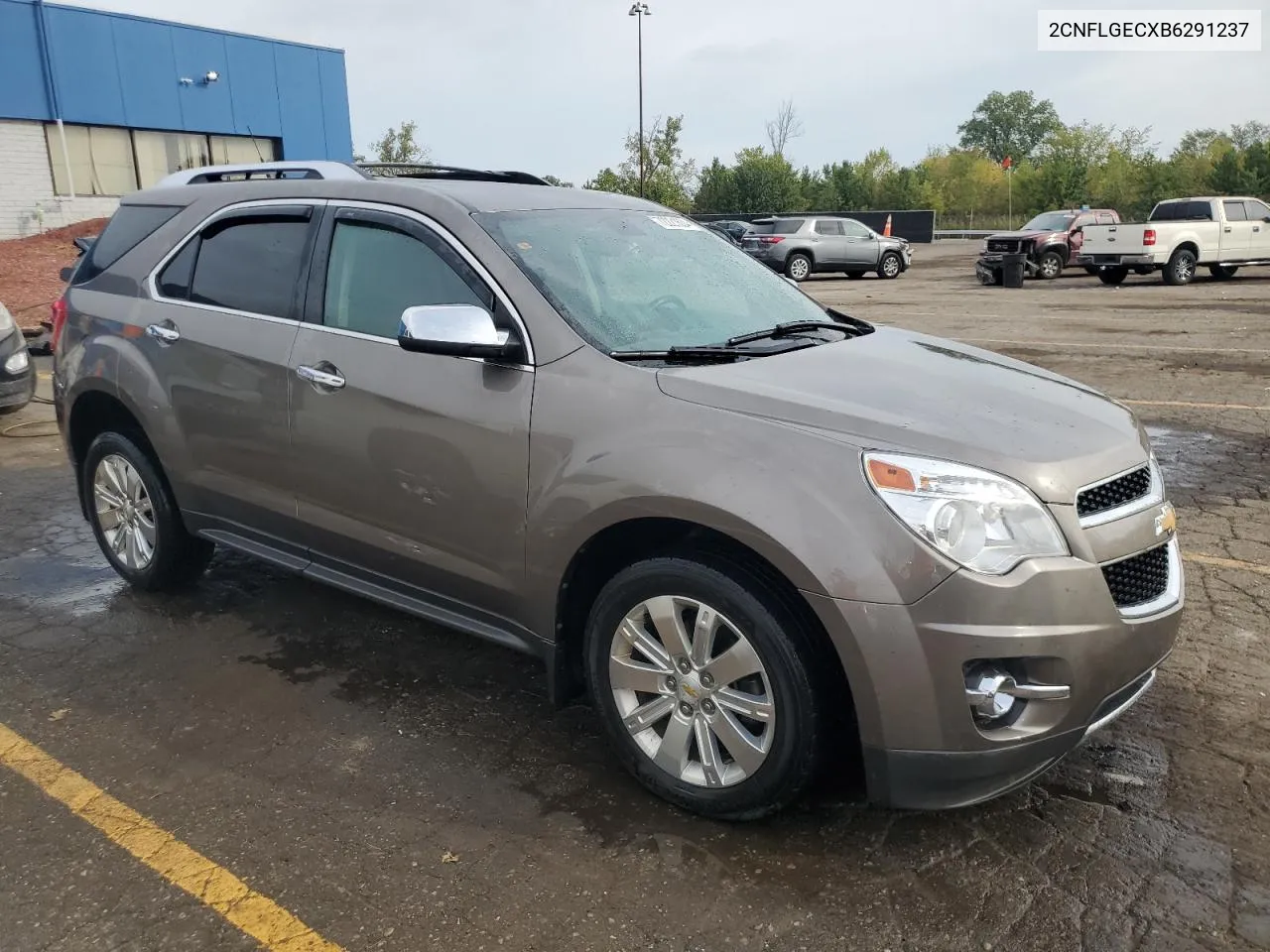 2011 Chevrolet Equinox Ltz VIN: 2CNFLGECXB6291237 Lot: 72221634