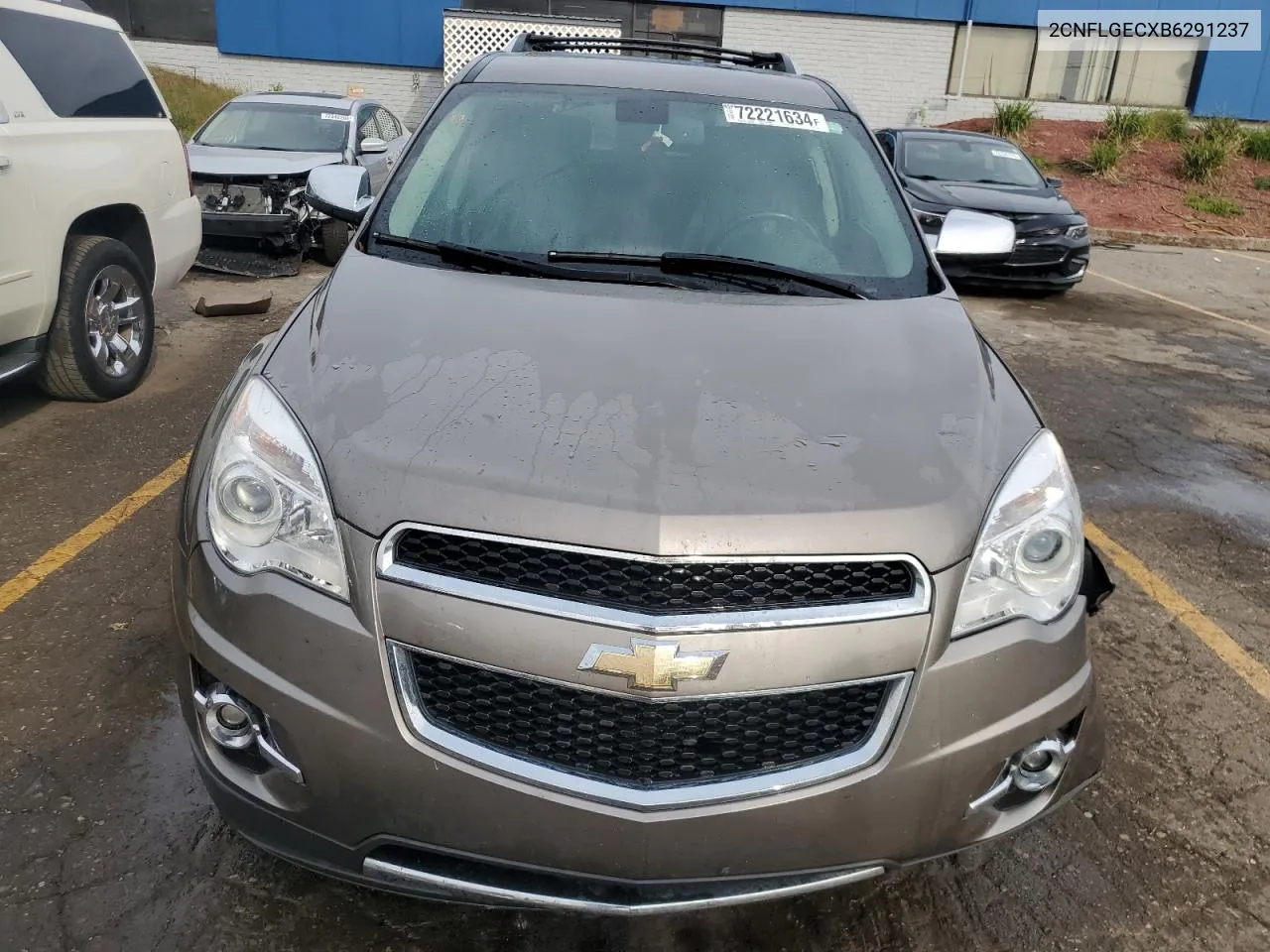 2011 Chevrolet Equinox Ltz VIN: 2CNFLGECXB6291237 Lot: 72221634