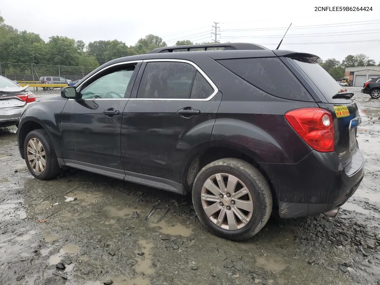 2011 Chevrolet Equinox Lt VIN: 2CNFLEE59B6264424 Lot: 73556194