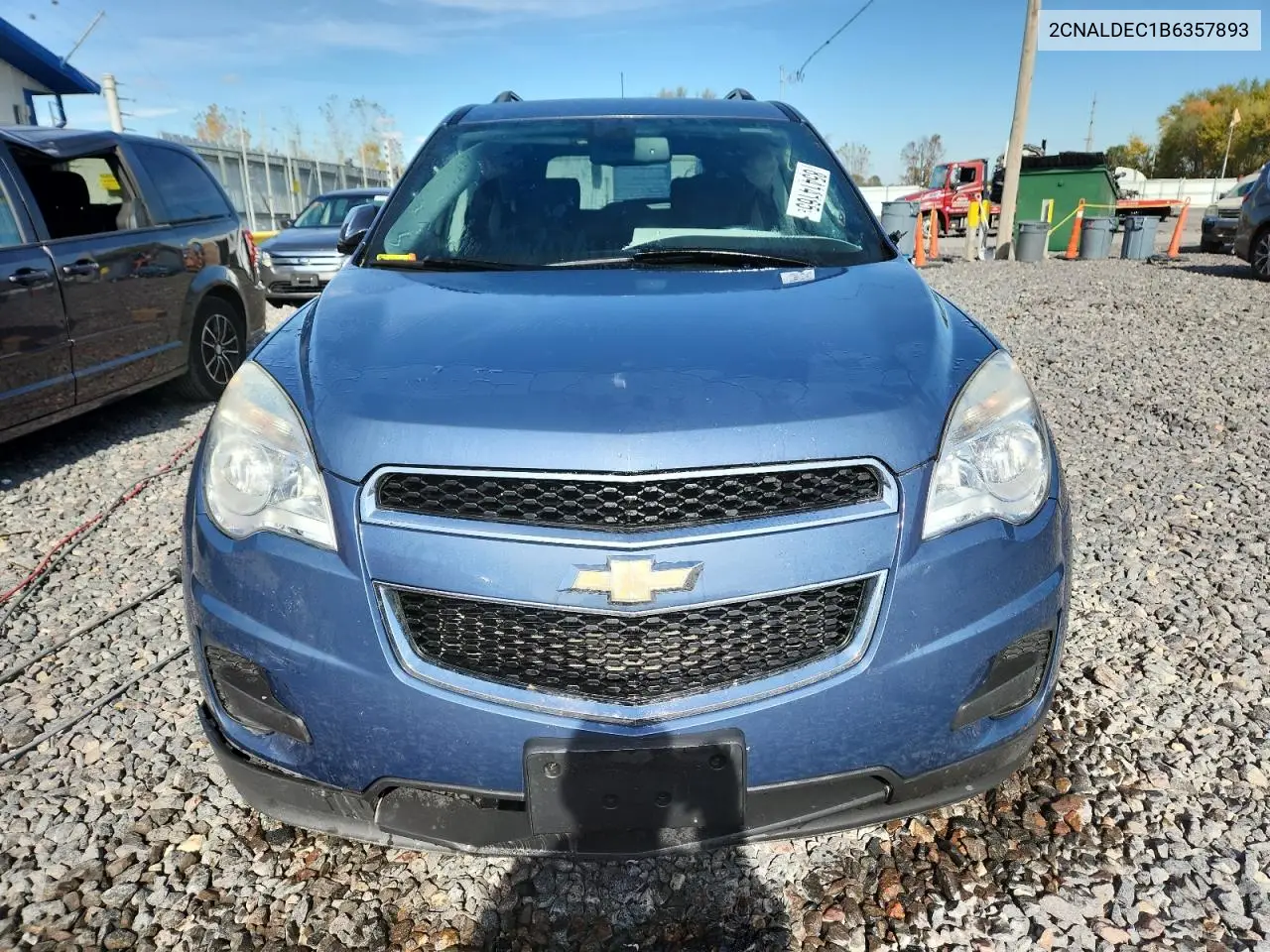 2CNALDEC1B6357893 2011 Chevrolet Equinox Lt