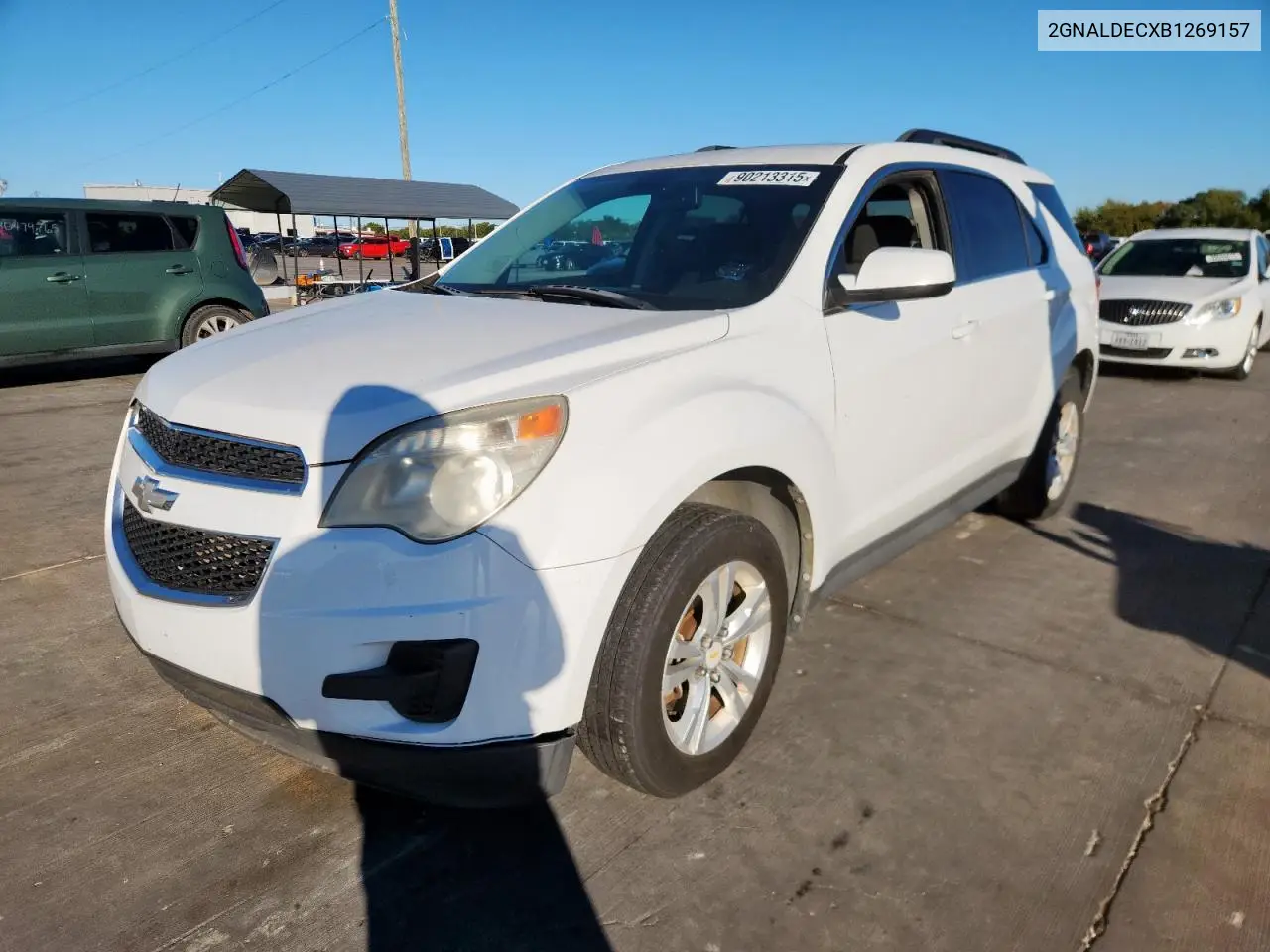 2GNALDECXB1269157 2011 Chevrolet Equinox Lt