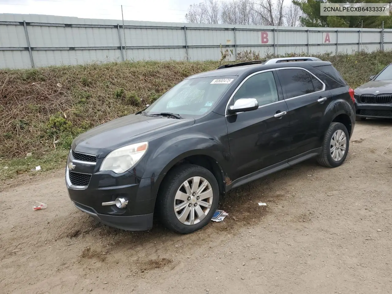 2CNALPECXB6433337 2011 Chevrolet Equinox Lt