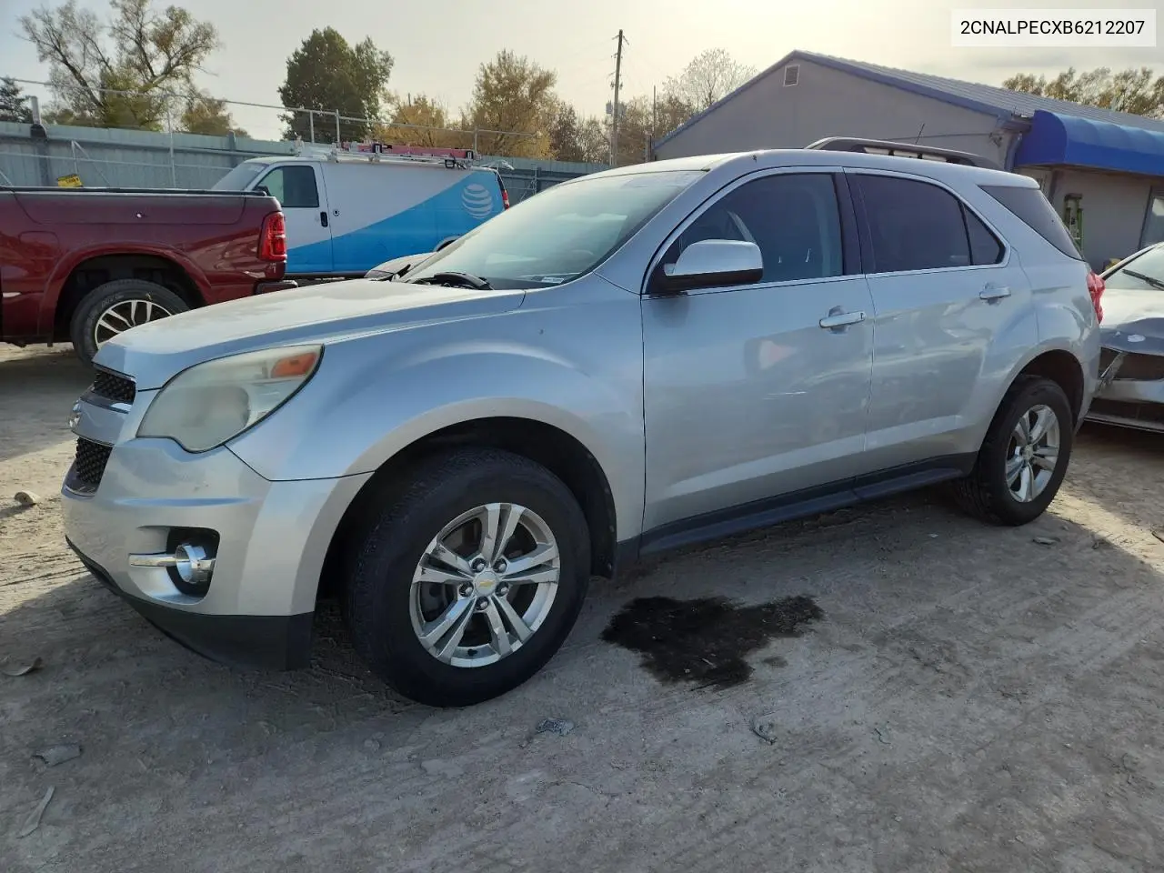 2CNALPECXB6212207 2011 Chevrolet Equinox Lt