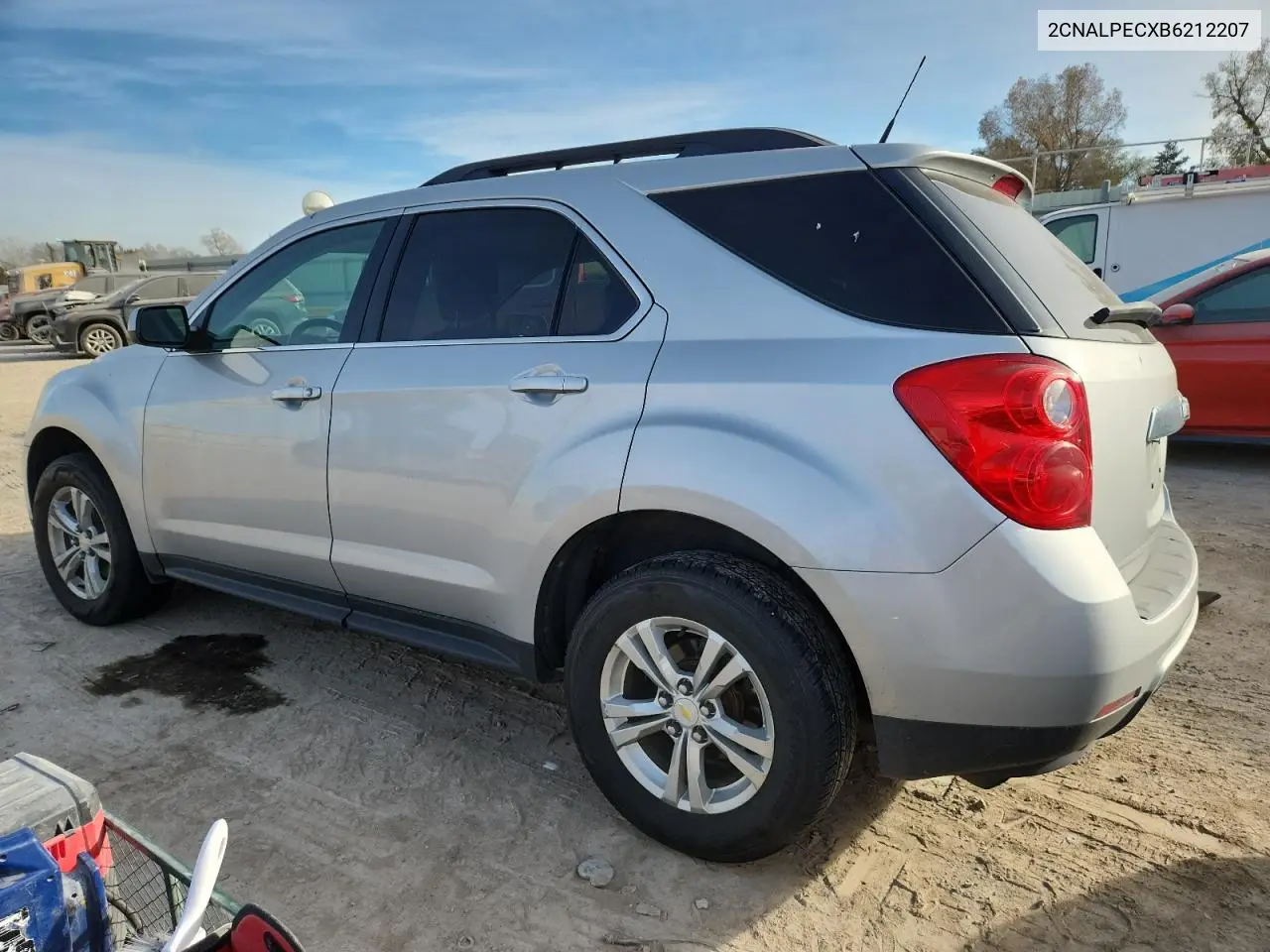 2CNALPECXB6212207 2011 Chevrolet Equinox Lt