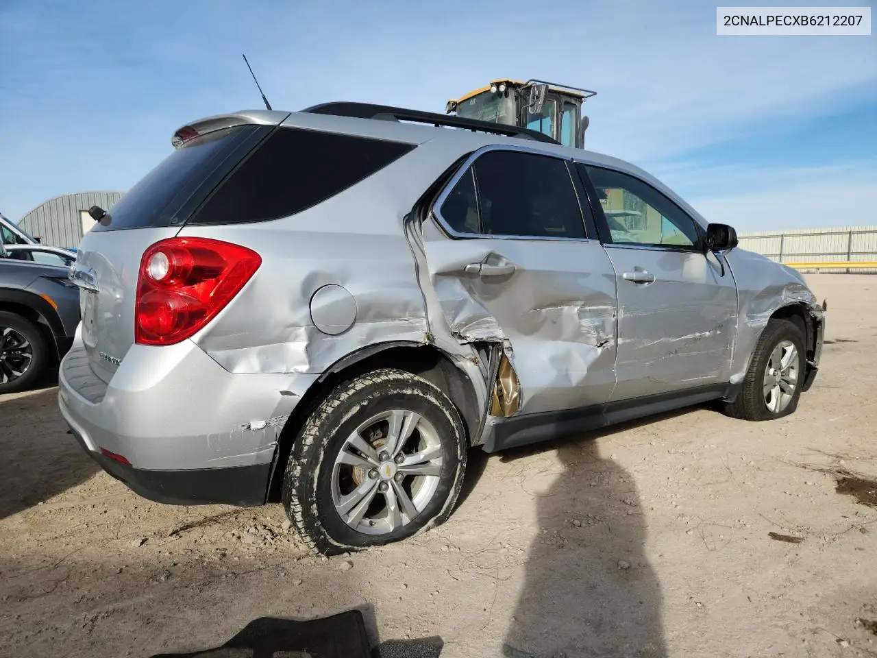 2CNALPECXB6212207 2011 Chevrolet Equinox Lt