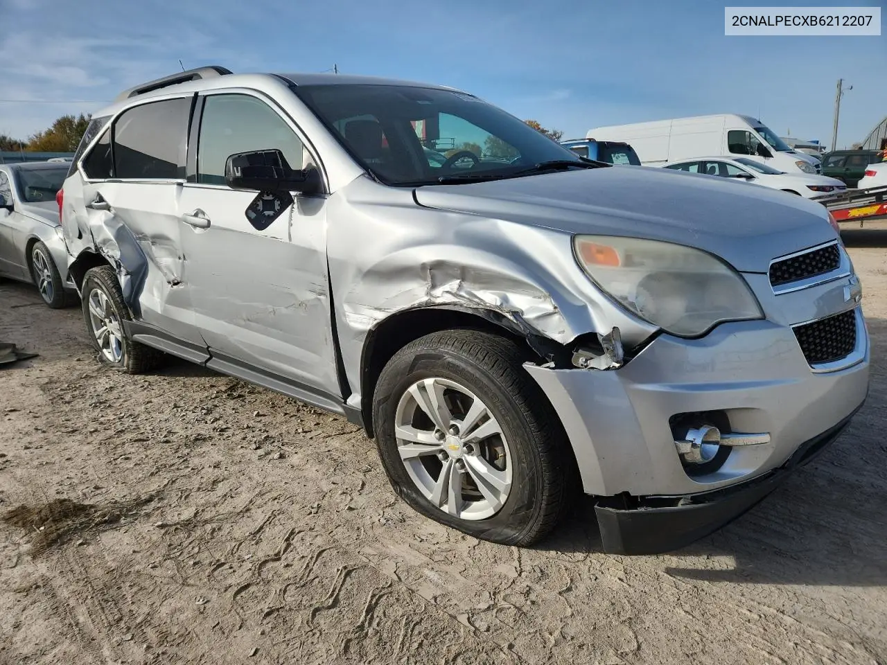 2CNALPECXB6212207 2011 Chevrolet Equinox Lt
