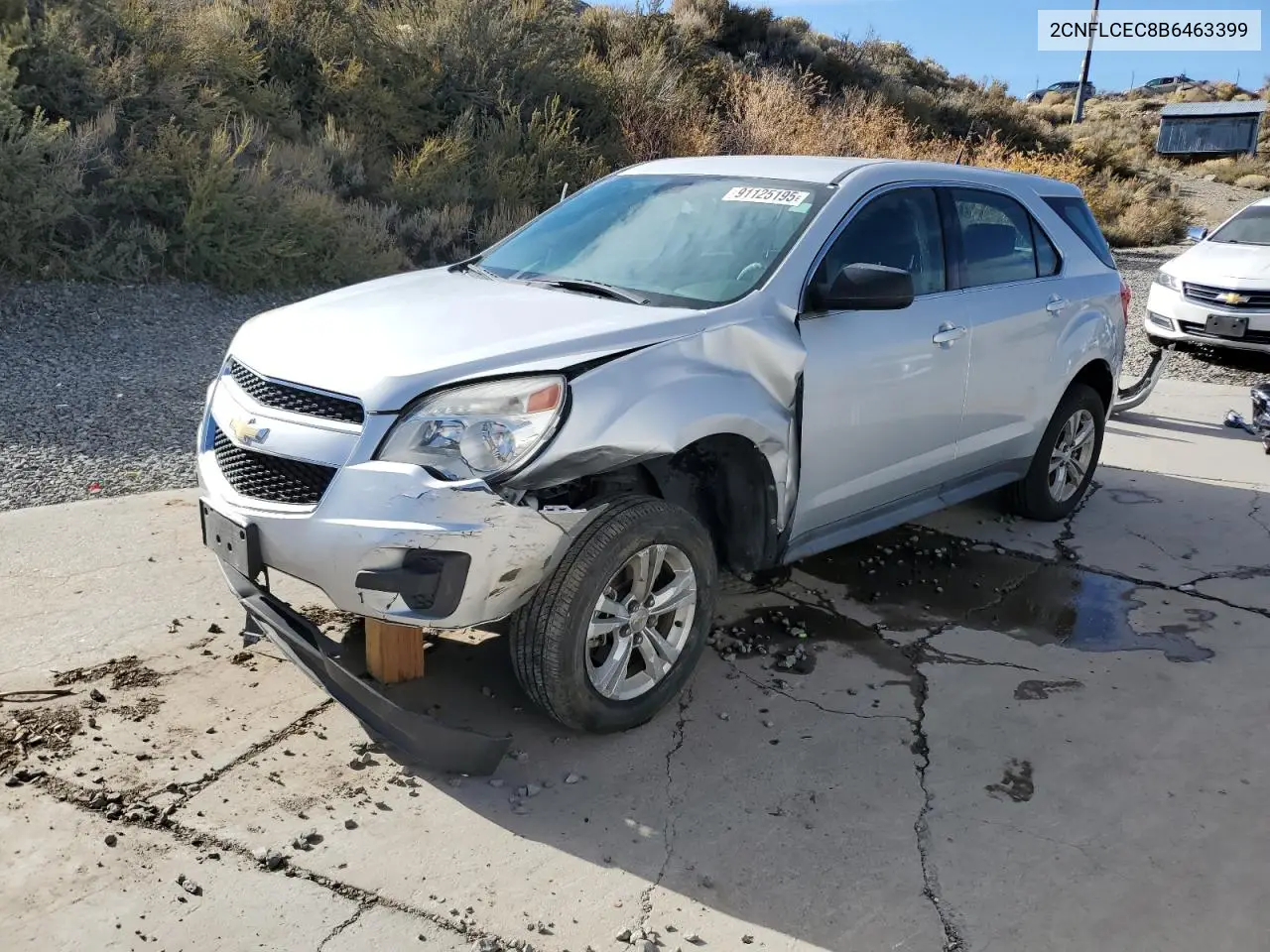 2CNFLCEC8B6463399 2011 Chevrolet Equinox Ls