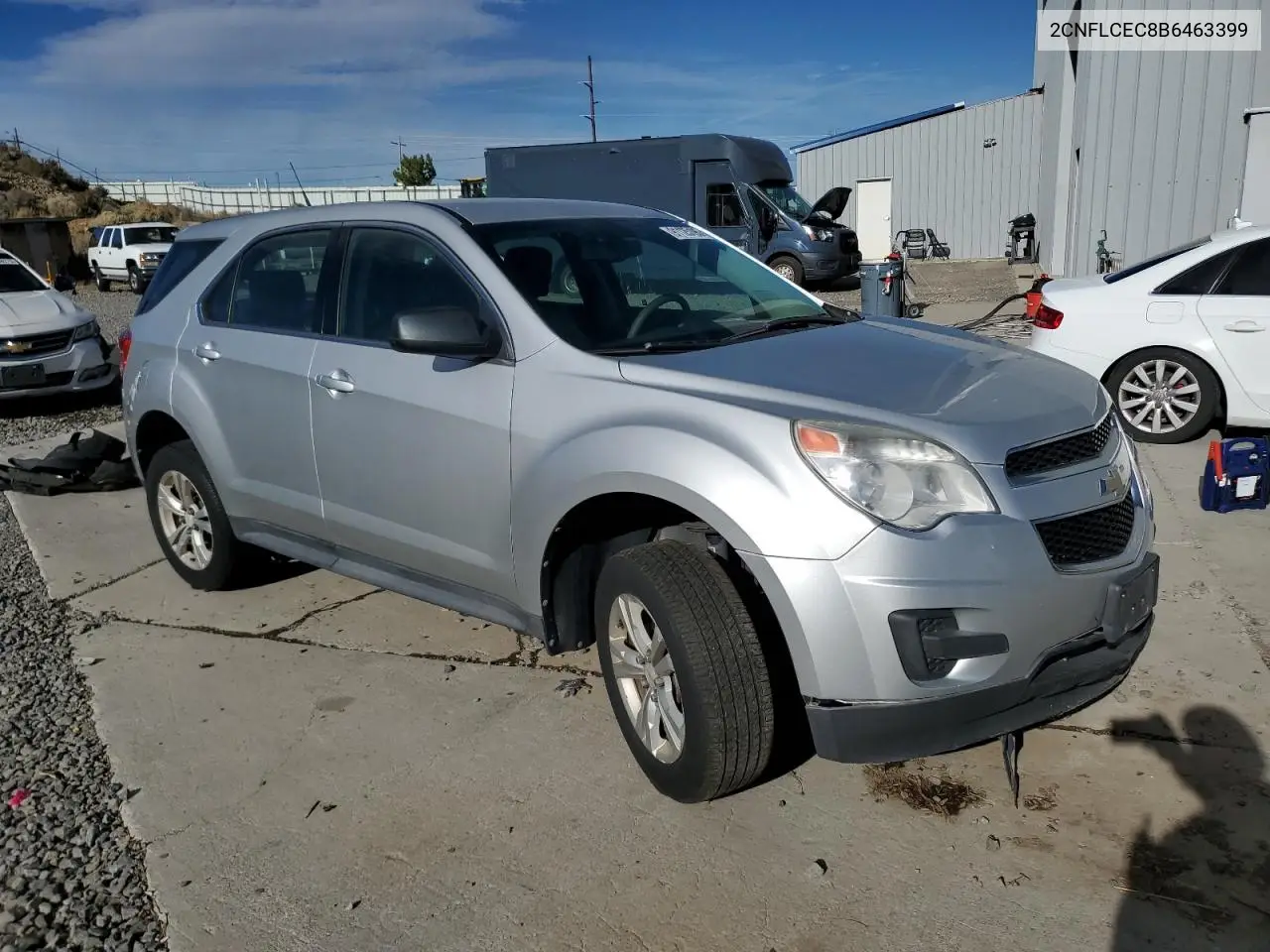 2CNFLCEC8B6463399 2011 Chevrolet Equinox Ls