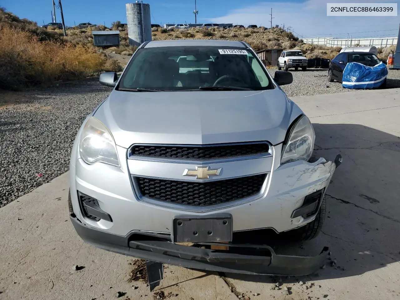 2CNFLCEC8B6463399 2011 Chevrolet Equinox Ls