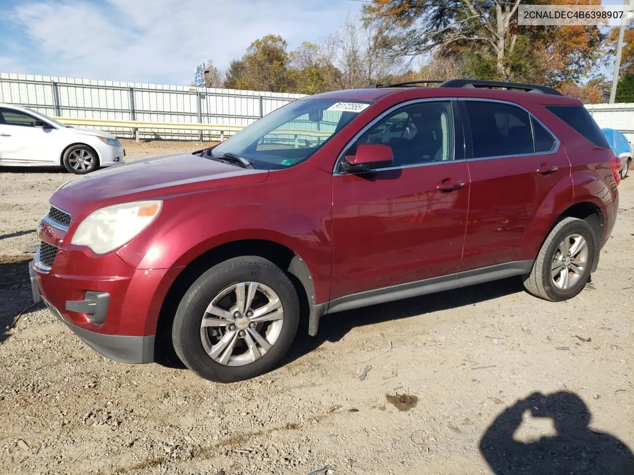 2CNALDEC4B6398907 2011 Chevrolet Equinox Lt