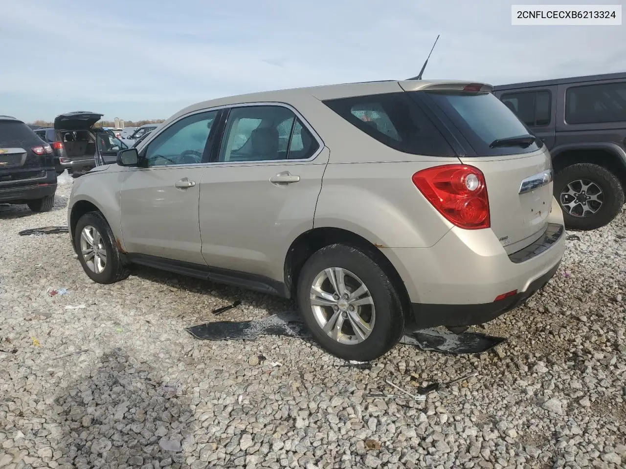 2CNFLCECXB6213324 2011 Chevrolet Equinox Ls