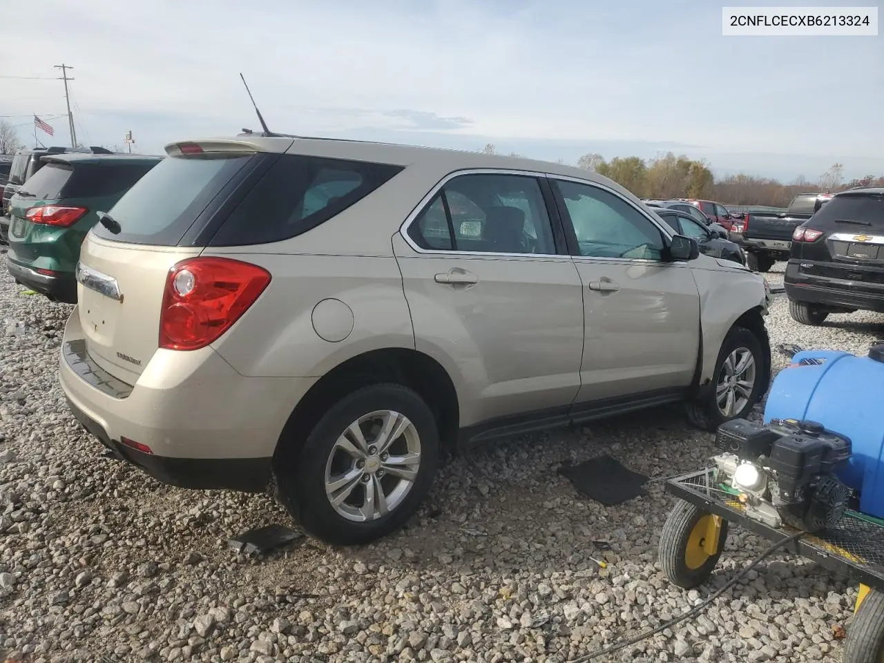 2CNFLCECXB6213324 2011 Chevrolet Equinox Ls