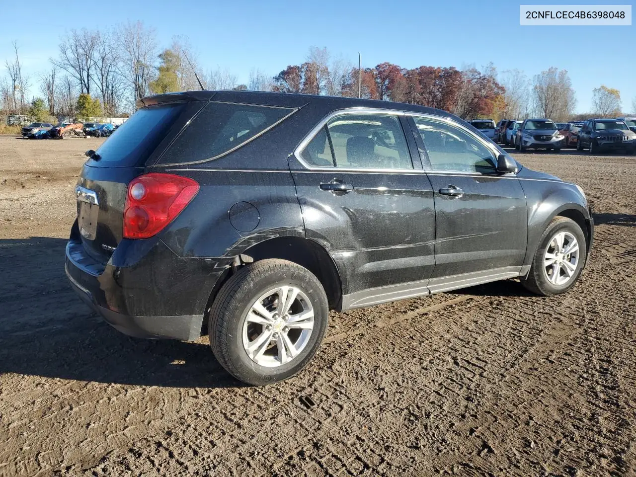 2CNFLCEC4B6398048 2011 Chevrolet Equinox Ls